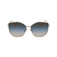 Gold Metal Sunglasses