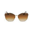 Gold Metal Sunglasses