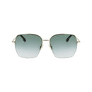 Gold Metal Sunglasses