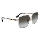 Bicolor Metal Sunglasses