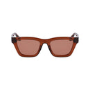 Brown Injected Sunglasses