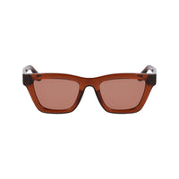 Brown Injected Sunglasses