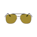 Gray Metal Sunglasses