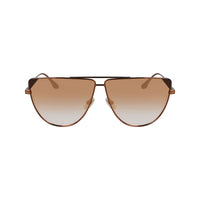 Brown Metal Sunglasses