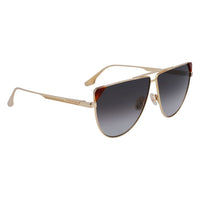 Brown Metal Sunglasses
