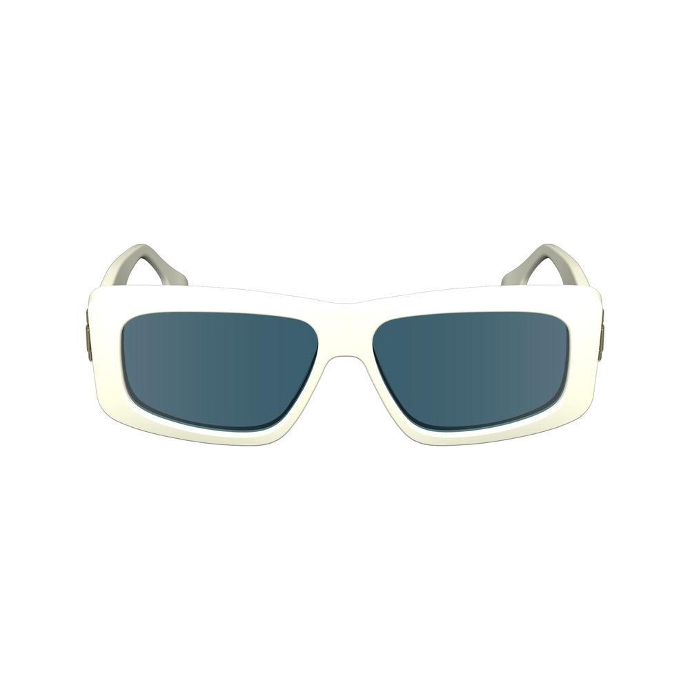 White Acetate Sunglasses