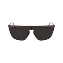 Gray Metal Sunglasses