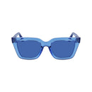 Blue Injected Sunglasses