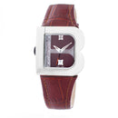 Brown Leather Dress Watch