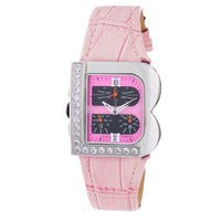 Multicolor Leather Dress Watch