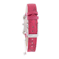 Multicolor Leather Dress Watch