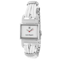 White Leather Dress Watch