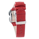 Multicolor Leather Dress Watch