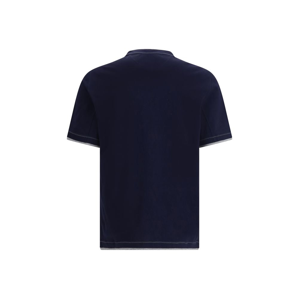 Blue Cotton T-Shirt