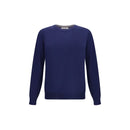 Blue Fleece Wool Sweatshirt