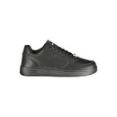 Black Polyurethane Women Sneaker