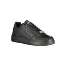 Black Polyurethane Women Sneaker