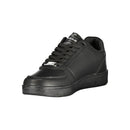 Black Polyurethane Women Sneaker