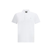 White Cotton Polo Shirt