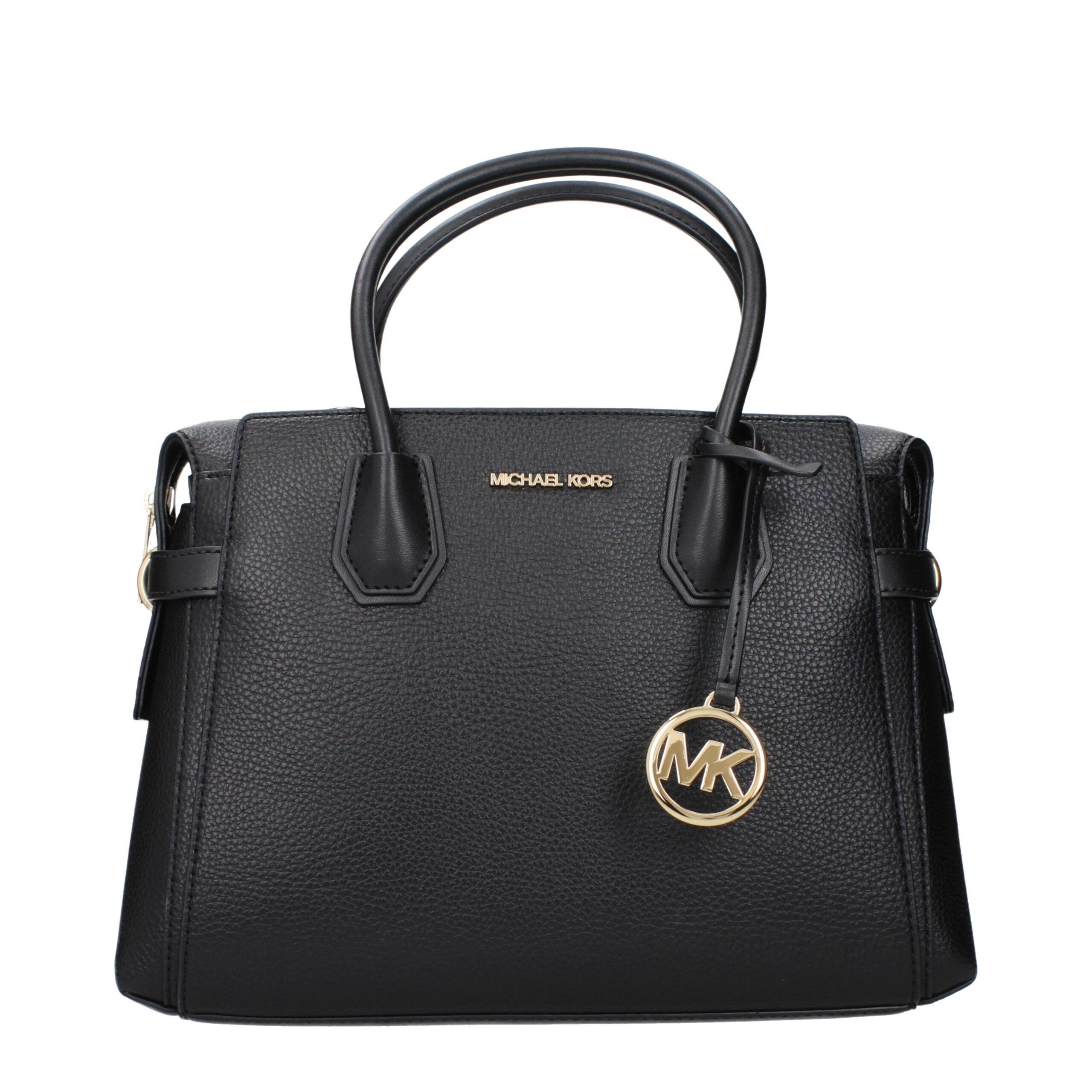 Black Fabric Handbag