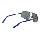 Gray Metal Sunglasses