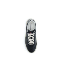 Black Calf Leather Bos Taurus Low Top Sneakers