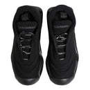 Black Slip On Low Top Wave Sneakers Shoes