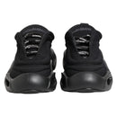 Black Slip On Low Top Wave Sneakers Shoes