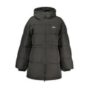 Black Polyester Women Jacket