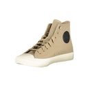 Beige Leather Unisex Sneaker