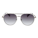 Gray Metal Sunglasses